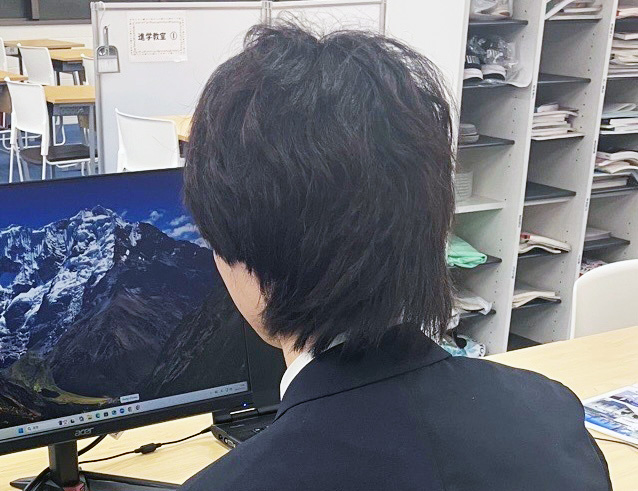 良い意味で学校らしくない、自由な雰囲気があり、気軽に通いやすいと感じました。