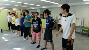 始業式の後のダンスレッスン
