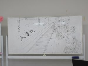 入学式を行いました!!