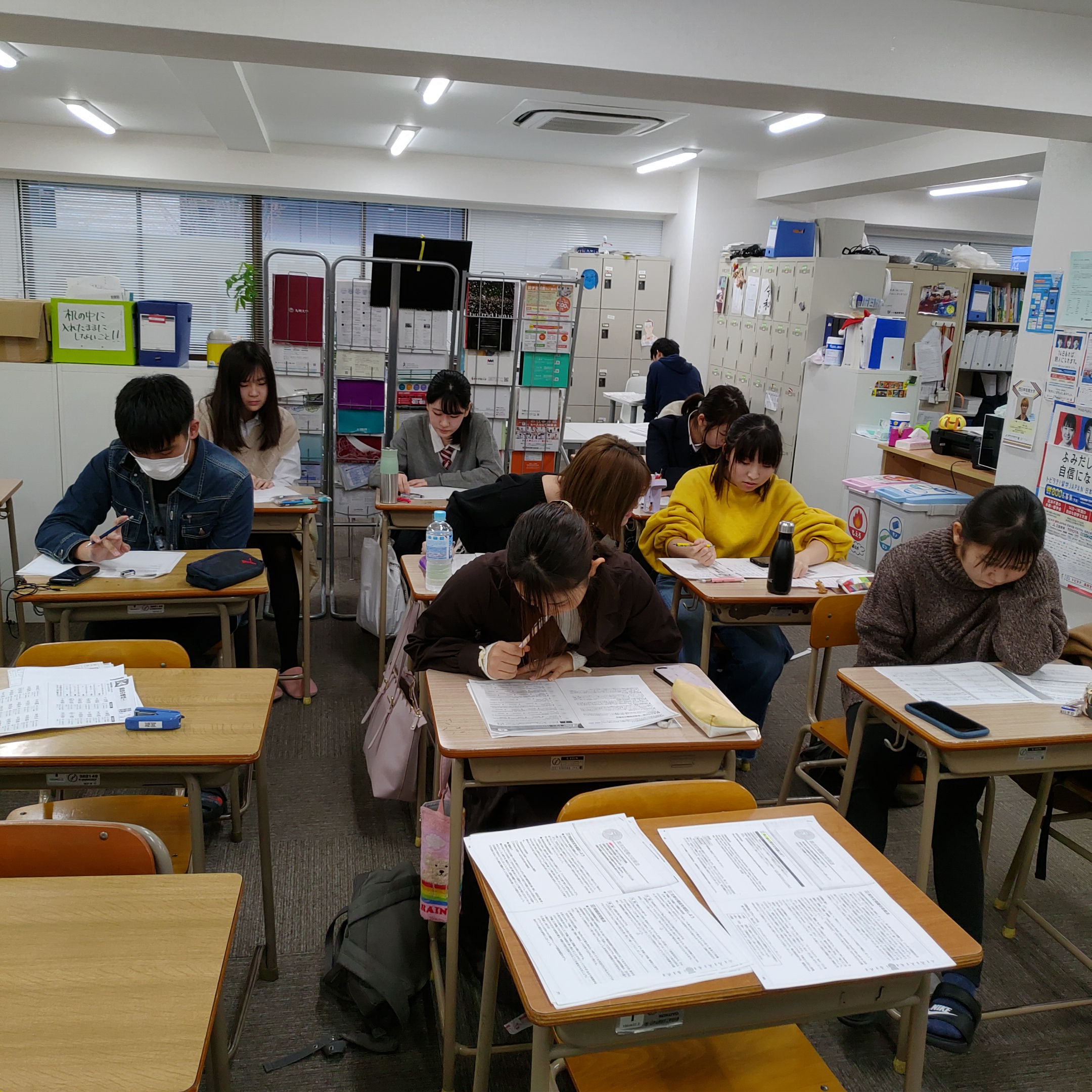 今月は英検 英検対策したよ 福岡キャンパスブログ 福岡の通信制高校 一ツ葉高校