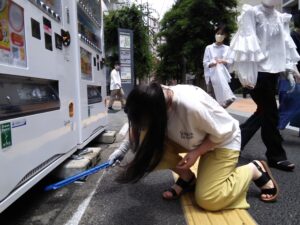 福岡西新キャンパス生徒会活躍中　～福岡市道路サポーター～🍃