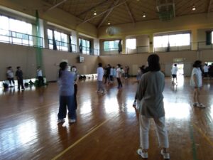 スクーリング二日目！🏀⚽️🏸🏓🥏体育で体を動かす！