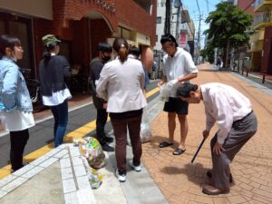 福岡市道路サポーター（ボランティア活動）　5月の報告🧹🗑（もう6月に入りました☔️）
