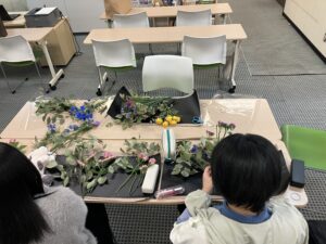 スワッグ作り💐