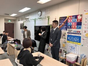 【キャリア教育講座】「スーツ着こなしセミナー」を実施しました！