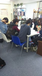 生徒の姿に・・・