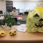 ハロウィン飾り付け