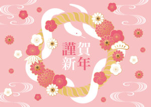 🐍2025年🐍新年あけましておめでとうございます。
