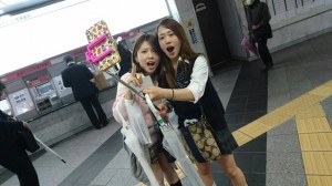 新入生歓迎遠足~小倉駅にて~