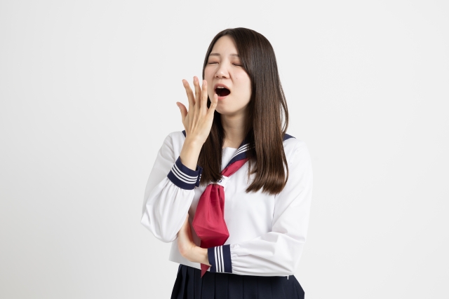 睡眠不足はNG!充実した学校生活を送るために、質の高い睡眠を!