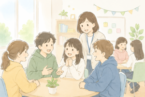 【名古屋 通信制高校】人間関係が不安な方へ｜友達づくりも先生がサポートする安心の学校生活