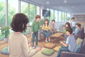 【通信制高校 名古屋キャンパス】映画鑑賞会を開催！「静かな交流」から始める安心の学校生活