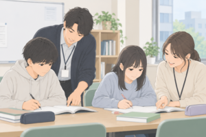 【福岡市南区　通信制高校・中等部】中学校に行けていなくても大丈夫。自分のペースで高校への準備を｜大橋キャンパス