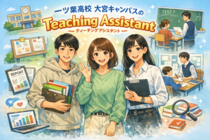 大宮キャンパス 学校生活をそっと支える人たち 　大宮キャンパスのTeaching Assistantを紹介！