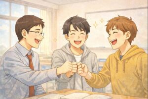 🌸新年明けましておめでとうございます🌸一ツ葉高校は本年もしっかり！寄り添いサポート👑