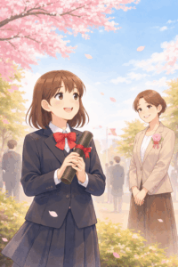 一ツ葉スクールブログ 通信制高校を検討している方へ｜🌸卒業式の季節🌸4月からの新しいスタートを考える｜一ツ葉高校