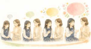 一ツ葉スクールブログ 自分の声を知ろう！ 人前で話せない子が増えている理由とは？ ～コミュニケーションが苦手な子どもたちに今必要なこと～