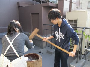 餅つき大会②