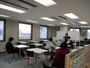 立川キャンパスの日常