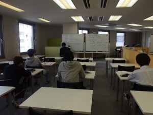 姿勢に注意