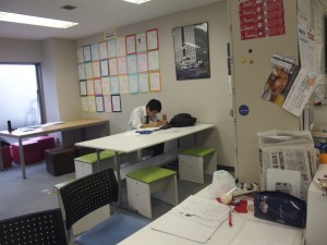 静かなキャンパス