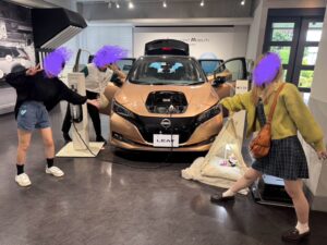 日産自動車見学！🚗