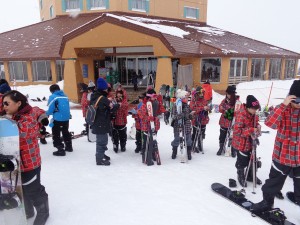 まさかの来客